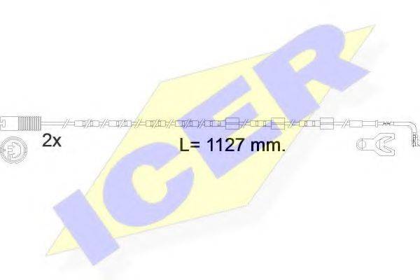 ICER 610605EC Сигналізатор, знос гальмівних колодок