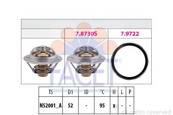 NISSAN 21230-3RC0A Термостат, охолоджуюча рідина