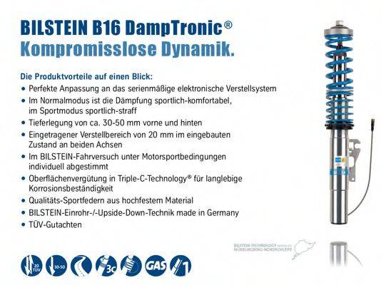 BILSTEIN BIL028437 Комплект ходової частини, пружини / амортизатори
