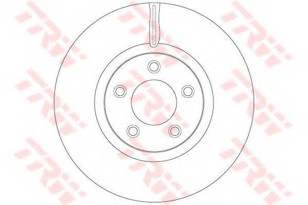 TRW DF6490S гальмівний диск