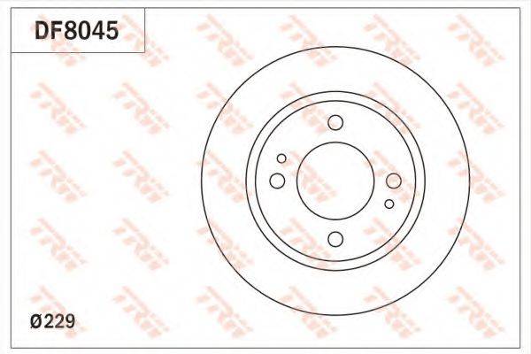 MITSUBISHI 4615A105 гальмівний диск