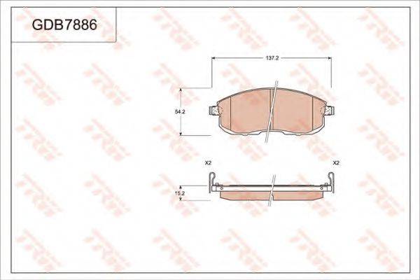 TRW GDB7886