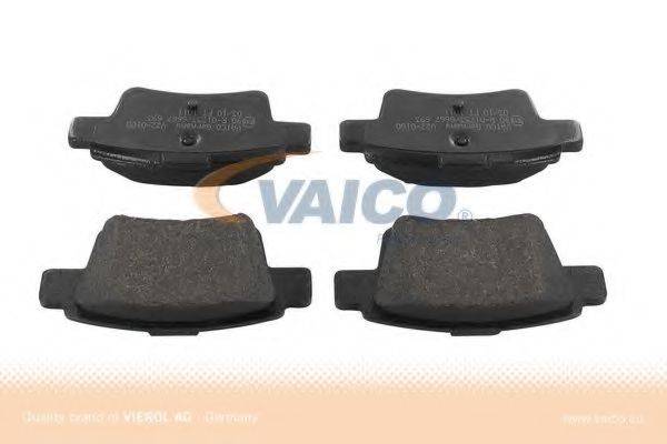 VAICO V220100 Комплект гальмівних колодок, дискове гальмо