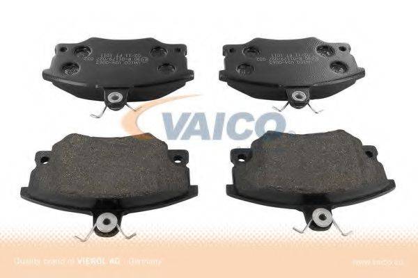 VAICO V240063 Комплект гальмівних колодок, дискове гальмо