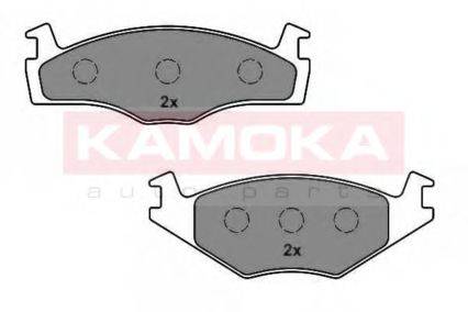 KAMOKA 20887 Комплект гальмівних колодок, дискове гальмо