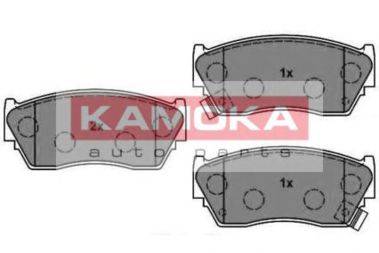 KAMOKA 21657 Комплект гальмівних колодок, дискове гальмо