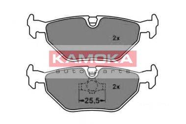 KAMOKA 20995 Комплект гальмівних колодок, дискове гальмо