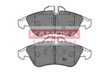 KAMOKA 21576 Комплект гальмівних колодок, дискове гальмо