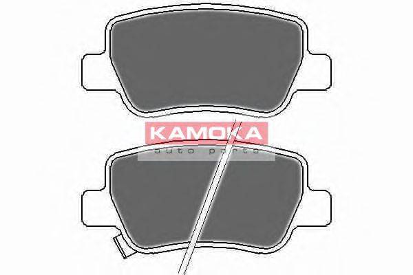 KAMOKA 101129 Комплект гальмівних колодок, дискове гальмо
