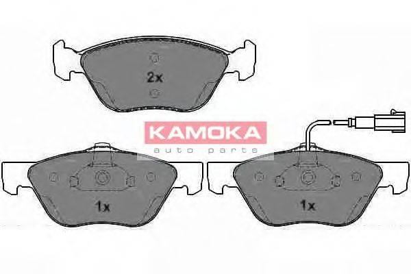 KAMOKA JQ1012598 Комплект гальмівних колодок, дискове гальмо