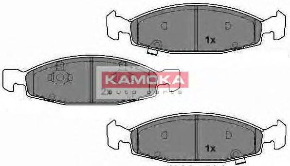 KAMOKA JQ1013046 Комплект гальмівних колодок, дискове гальмо