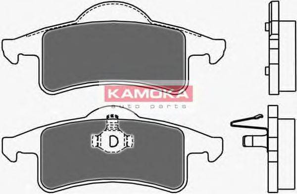 KAMOKA JQ1013048 Комплект гальмівних колодок, дискове гальмо