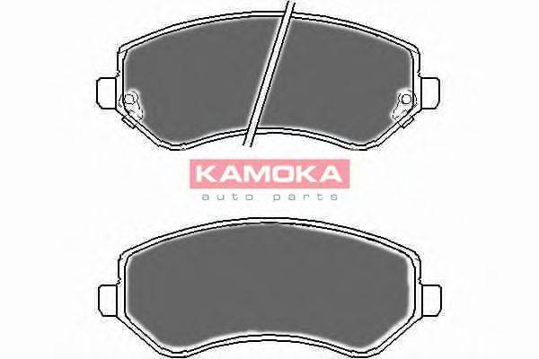 KAMOKA 23638 Комплект гальмівних колодок, дискове гальмо