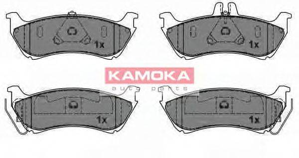 KAMOKA 21895 Комплект гальмівних колодок, дискове гальмо