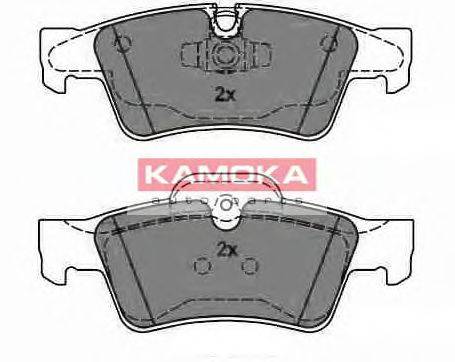 KAMOKA 23924 Комплект гальмівних колодок, дискове гальмо