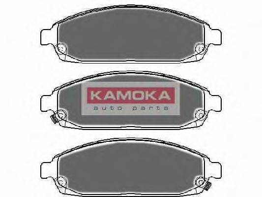 KAMOKA JQ1018004 Комплект гальмівних колодок, дискове гальмо