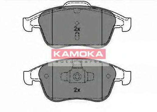 KAMOKA 24710 Комплект гальмівних колодок, дискове гальмо