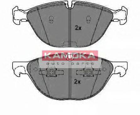 KAMOKA JQ1018158 Комплект гальмівних колодок, дискове гальмо