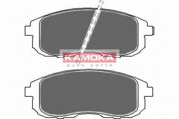 KAMOKA 24280 Комплект гальмівних колодок, дискове гальмо