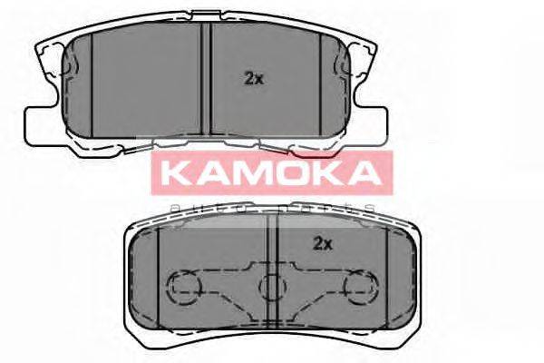 KAMOKA 23583 Комплект гальмівних колодок, дискове гальмо