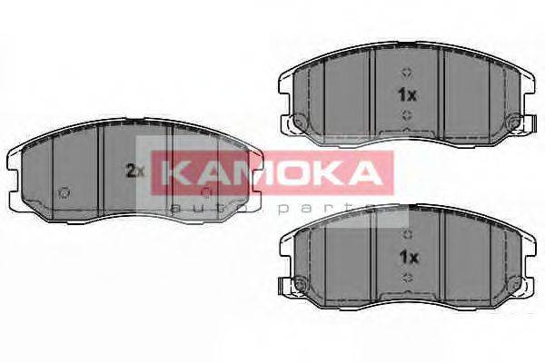 KAMOKA 24510 Комплект гальмівних колодок, дискове гальмо