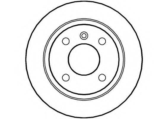 NATIONAL NBD584 гальмівний диск