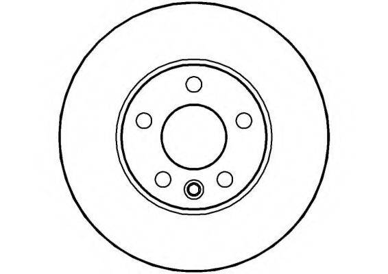 NATIONAL NBD857 гальмівний диск
