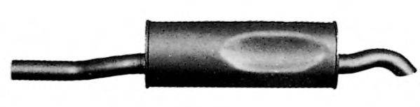 IMASAF 193707 Глушник вихлопних газів кінцевий