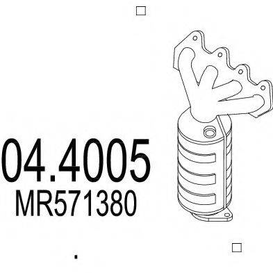 MTS 044005 Каталізатор