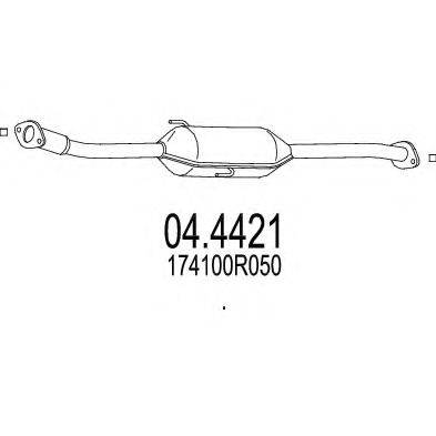 MTS 044421 Каталізатор