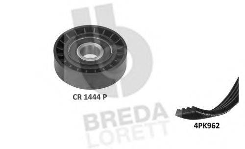 BREDA LORETT KCA0050 Полікліновий ремінний комплект