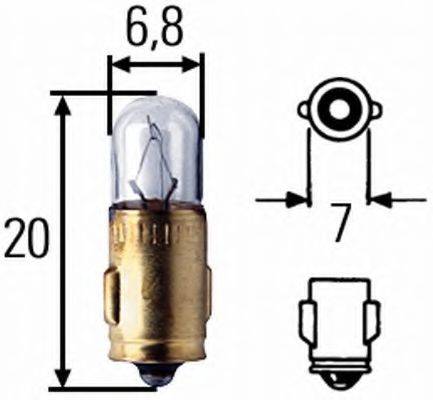 TUNGSRAM 2692 Лампа розжарювання, освітлення щитка приладів