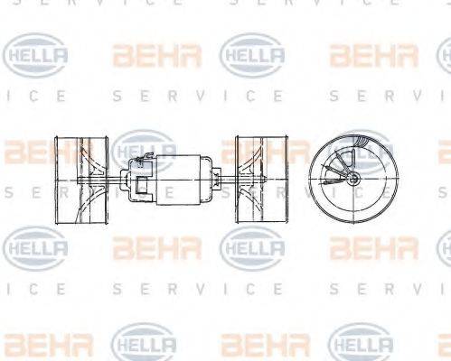 MERCEDES-BENZ 000 830 64 08 Вентилятор салону