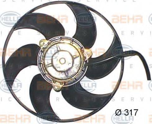 PEUGEOT 1253.62 Вентилятор, охолодження двигуна