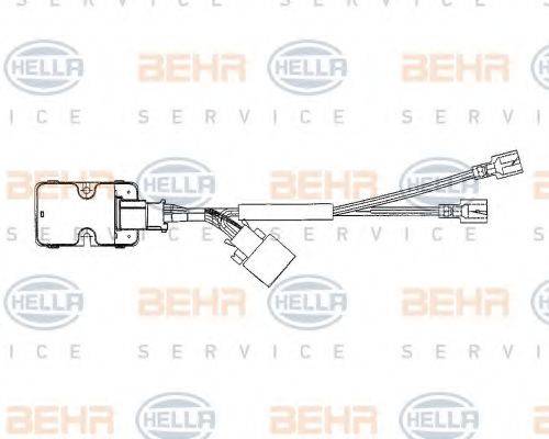 MERCEDES-BENZ 005 820 50 10 Регулятор, вентилятор салону