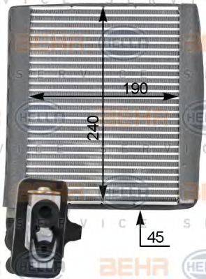 HELLA 8FV351331331 Випарник, кондиціонер