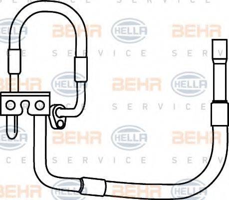 HELLA 9GS351337271 Трубопровід високого тиску, кондиціонер