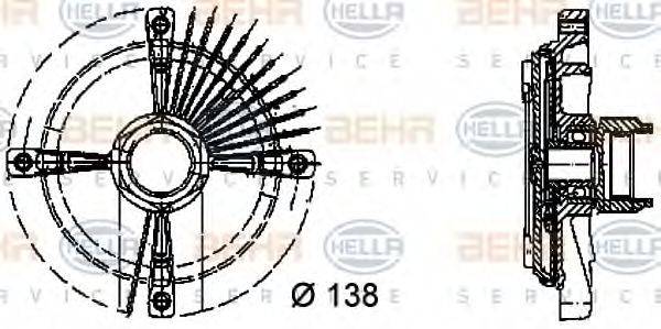 HELLA 8MV 376 732-151