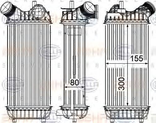 FORD 1 692 747 Інтеркулер