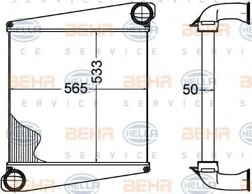 VOLVO 8113536 Інтеркулер