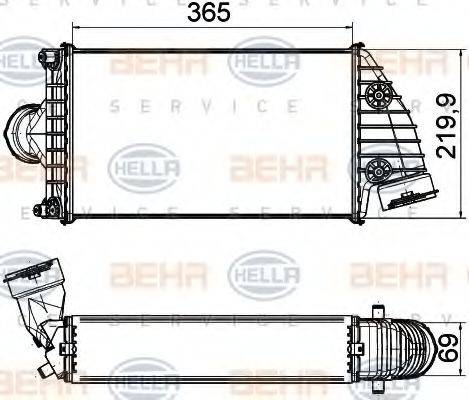 PORSCHE 996 110 990 71 Інтеркулер