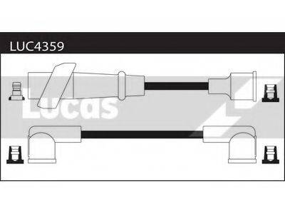 LUCAS ELECTRICAL LUC4359 Комплект дротів запалювання