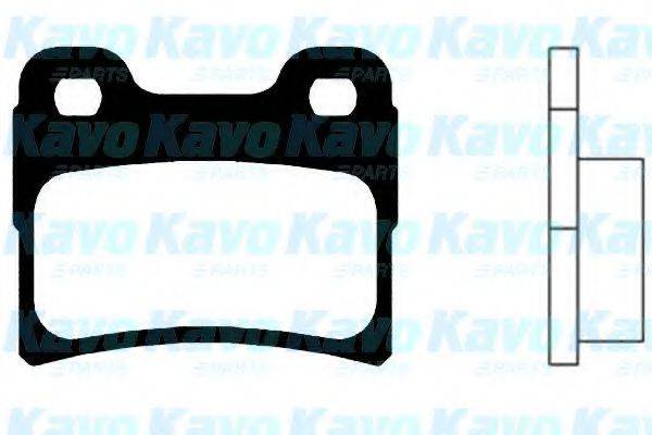 KAVO PARTS BP4004 Комплект гальмівних колодок, дискове гальмо