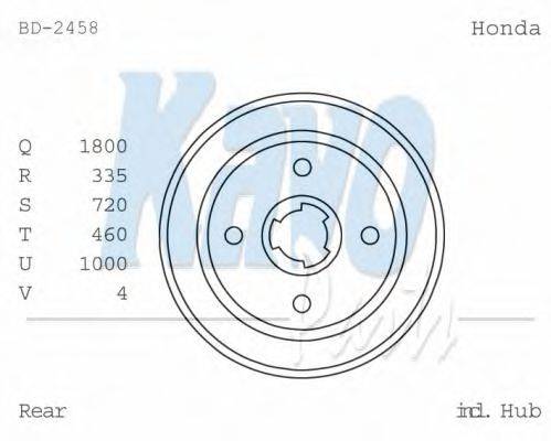 KAVO PARTS BD-2458