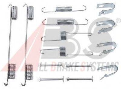 A.B.S. 0859Q Комплектуючі, гальмівна колодка