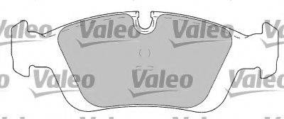 VALEO 601090 Комплект гальмівних колодок, дискове гальмо