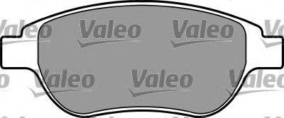 VALEO 597355 Комплект гальмівних колодок, дискове гальмо