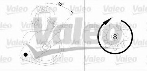 VALEO 455630 Стартер