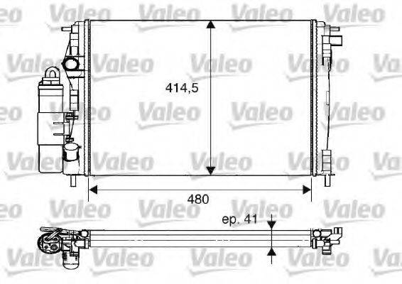 RENAULT 8200778910 Радіатор, охолодження двигуна