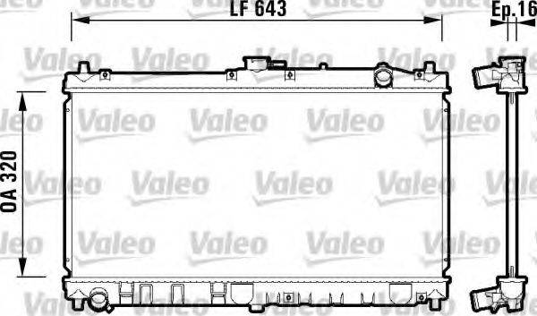 MAZDA BP4W-15-200A Радіатор, охолодження двигуна